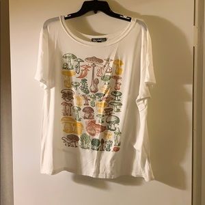 Modcloth mushroom graphic Tee
